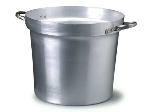 PENTOLA P/SALSA ALLUMINIO C/MANICI INOX 50CM