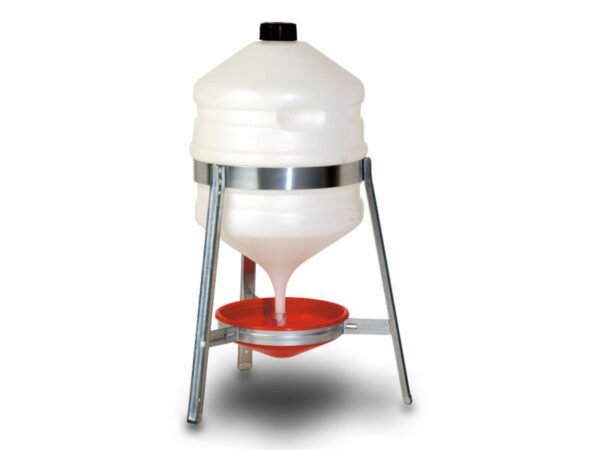 ABBEVERATOIO PVC C/TREPPIEDI 30LT