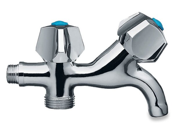 RUBINETTO 2 VIE FISSO 1/2"