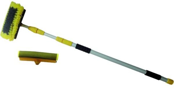 SPAZZOLONE AUTO TELESCOPICO VIGOR WASH-300 +SPUGNA 135-300 CM