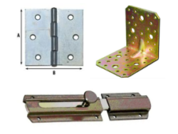 CERNIERE, CATENACCI, LASTRINE E MINUTERIA