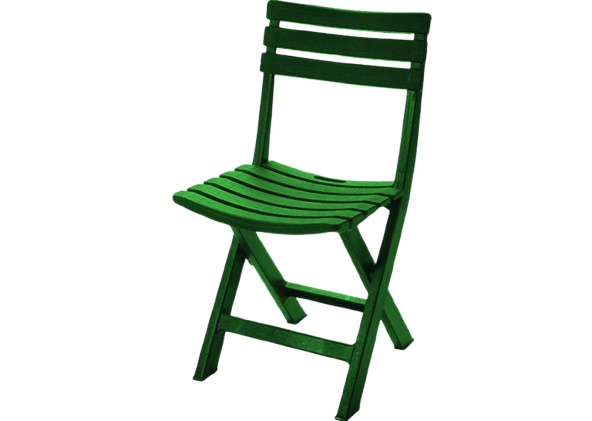 SEDIA IN PP PIEGHEVOLE VERDE