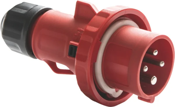 SPINA INDUSTRIALE ROSSA 3P+T 16A IP67