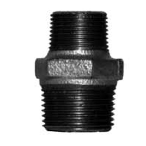 245 NIPPLO ZINC. DOPPIO RIDUZIONE 1x1/2