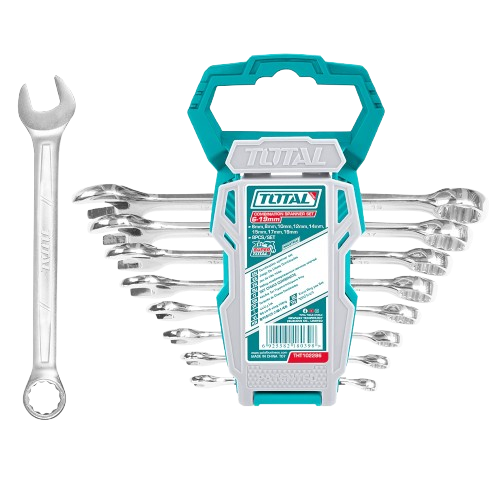 SET 8 CHIAVI COMBINATE C/SUPPORTO