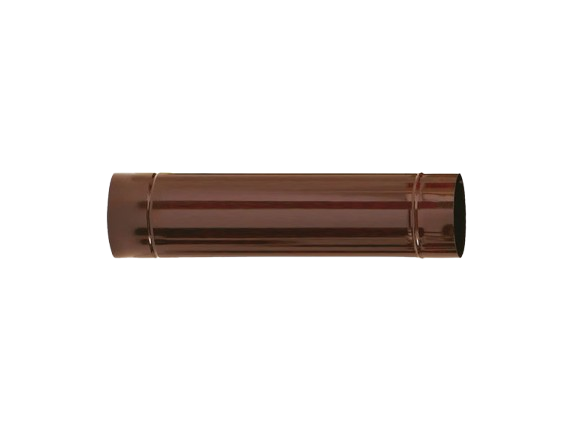 ALA TUBO SMALTATO MARRONE D.10x50CM
