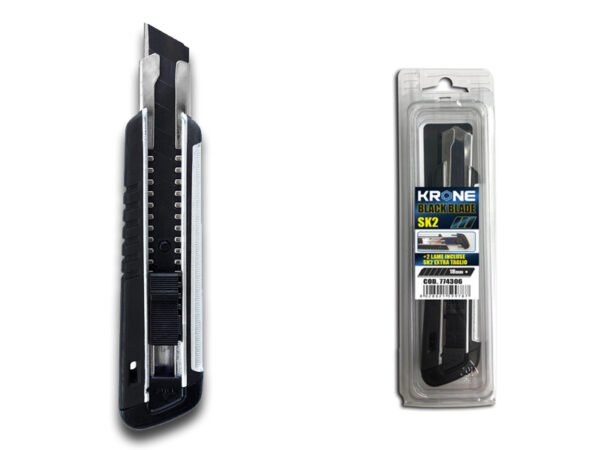 CUTTER C/LAMA NERA SK2 25MM