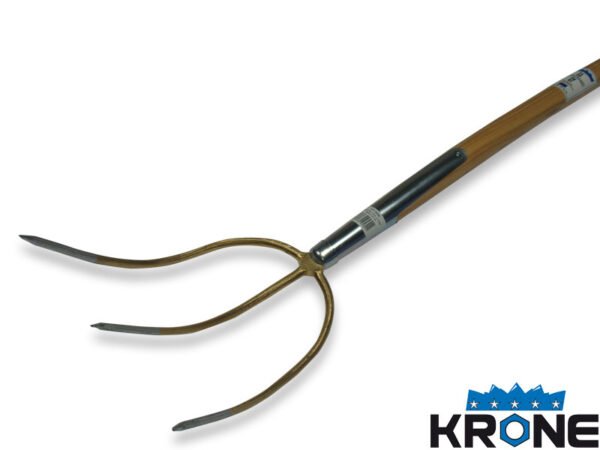 KRONE FORCA MANICATA ORO 3 DENTI 27CM