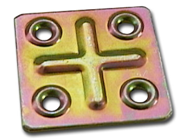 CF.200 PIASTRA GIUNZIONE 4 FORI 40x40