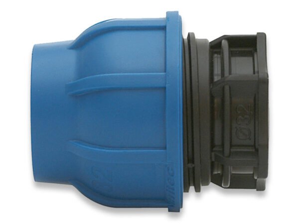 RACCORDO A COMPRESSIONE PN16 TAPPO FINE LINEA 25MM