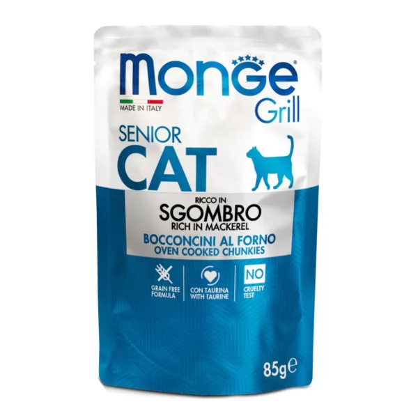 MONGE GRILL GATTO ADULTO CONIGLIO 85GR