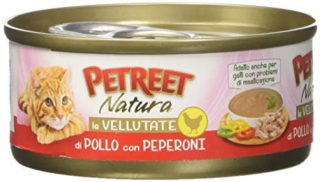 PETREET VELLUTATA POLLO/PEPERONI 70GR