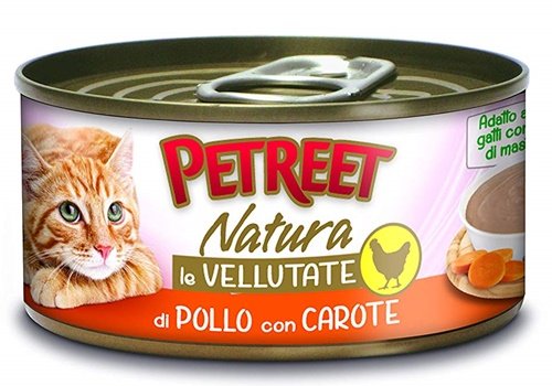 PETREET VELLUTATA POLLO/CAROTE 70GR