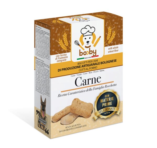 BOOBY BISCOTTI C/CARNE 400GR
