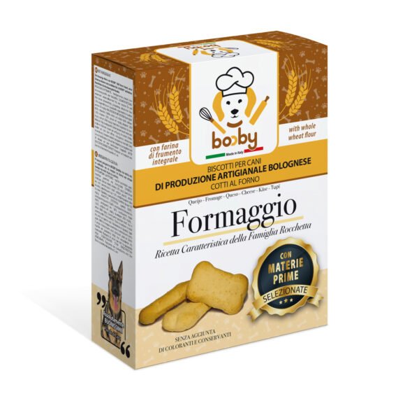 BOOBY BISCOTTI C/FORMAGGIO 400GR