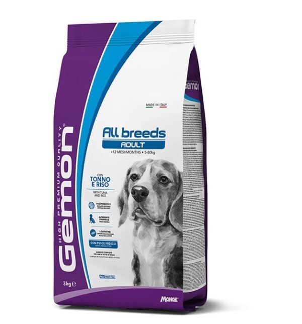 GEMON CANE ADULTO TONNO E RISO 15KG