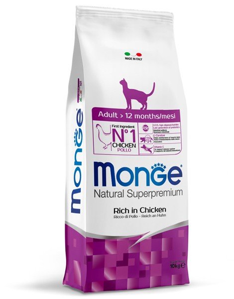 MONGE GATTO ADULTO POLLO 10KG