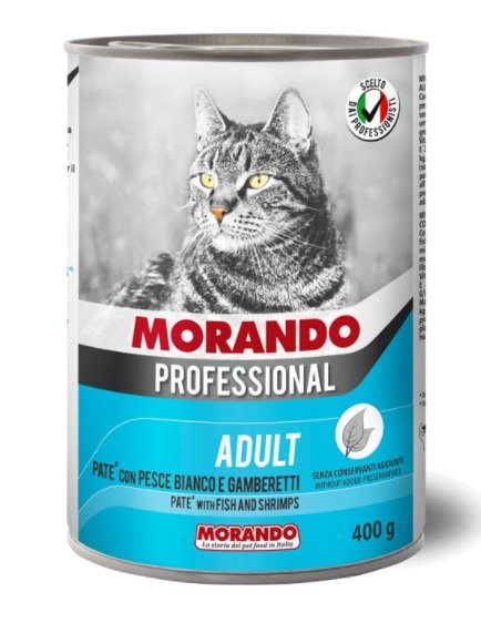 MIGLIOR GATTO PATE PESCE B./GAMBERETTI 400GR