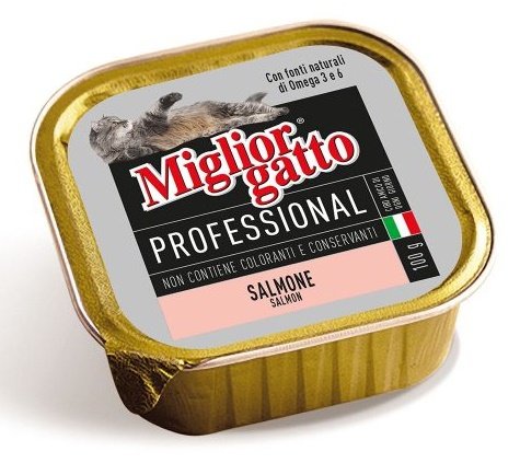 MIGLIOR GATTO PROF. VASC. AD. SALMONE 100GR