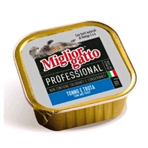 MIGLIOR GATTO PROF. TONNO/TROTA 100GR