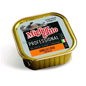 MIGLIOR GATTO PROF. AGNELLO E RISO 100GR