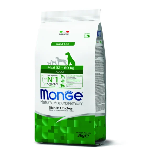 MONGE CANE MAXI ADULTO POLLO 3KG