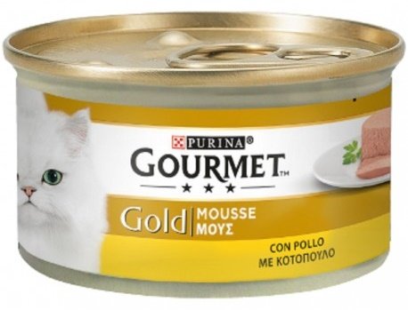 GOURMET GOLD MOUSSE POLLO 85GR