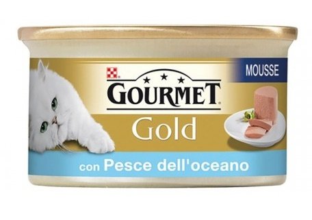 GOURMET GOLD MOUSSE PESCE DELL'OCEANO 85GR