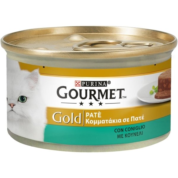 GOURMET GOLD PATE' CONIGLIO 85GR