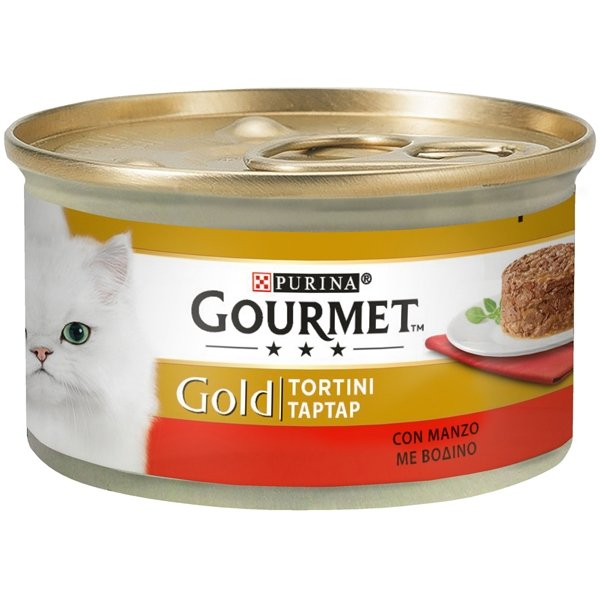 GOURMET GOLD TORTINI CON MANZO 85GR