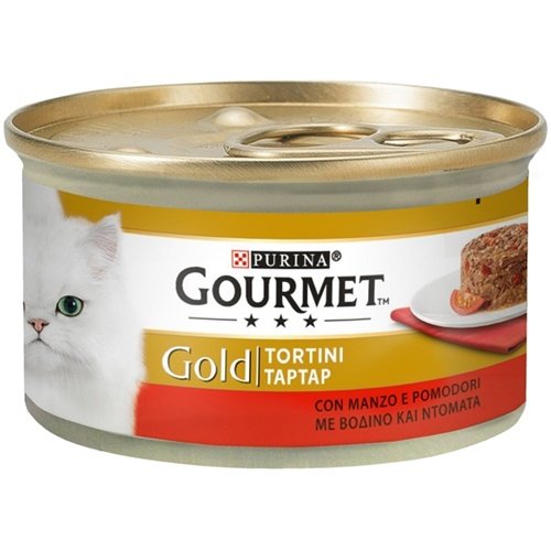 GOURMET GOLD TORTINI CON MANZO E POMODORO 85GR