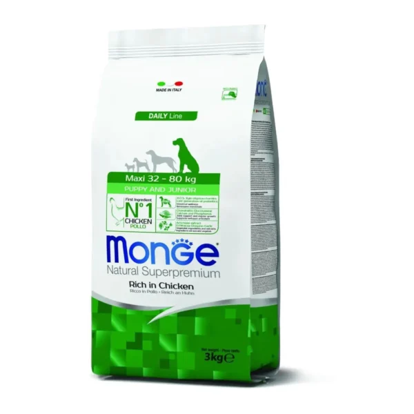 MONGE CANE MAXI PUPPY POLLO 3KG