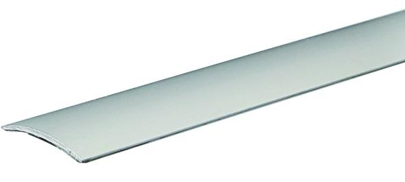PASSATOIA ADESIVA STONDATA ALL. ARGENTO SAT. 30x900MM