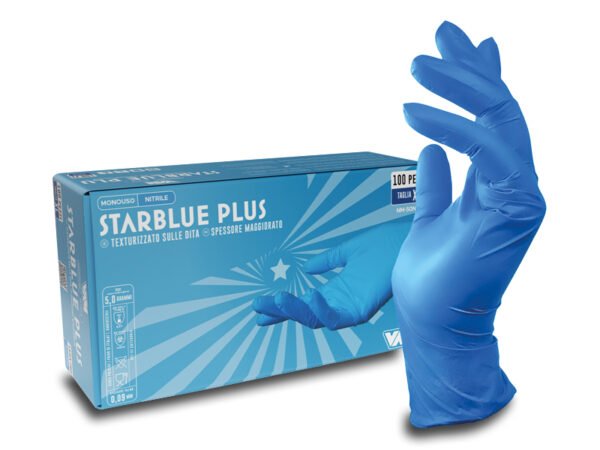 CF.100 GUANTI MONOUSO NITRILE TG.M