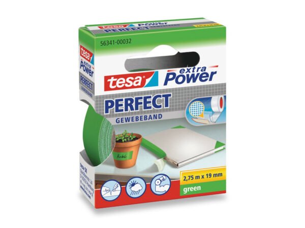 TESA NASTRO TELATO VERDE 19×2,7MT