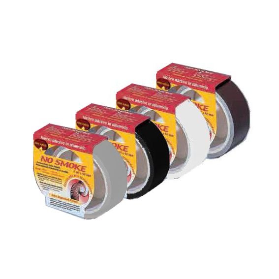 NASTRO ALLUMINIO "NO SMOKE" 40x4MT