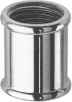 MANICOTTO OTTONE CROMATO 3/8