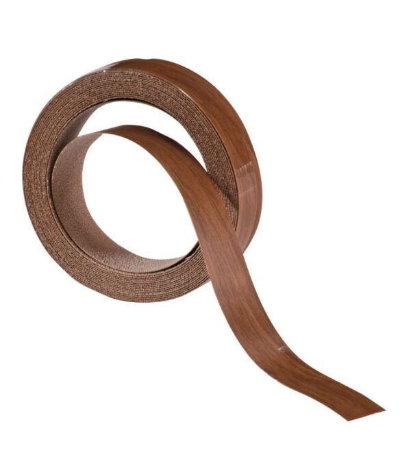 BORDO MELAMINICO PREINCOLLATO NOCE D.19x50MT