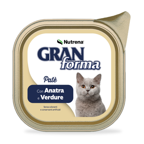 GF CAT PATE’ ANATRA E VERDURE 100GR