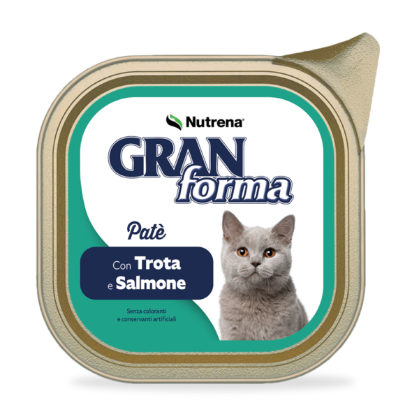 GF CAT PATE’ TROTA E SALMONE 100GR