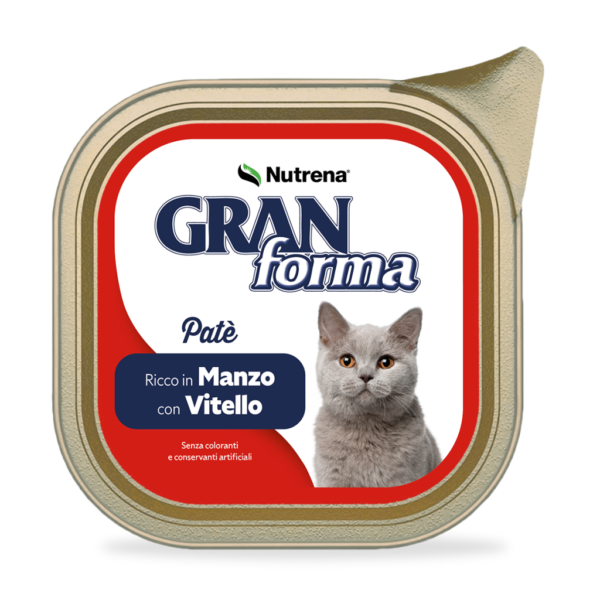 GF CAT PATE' MANZO E VITELLO 100GR