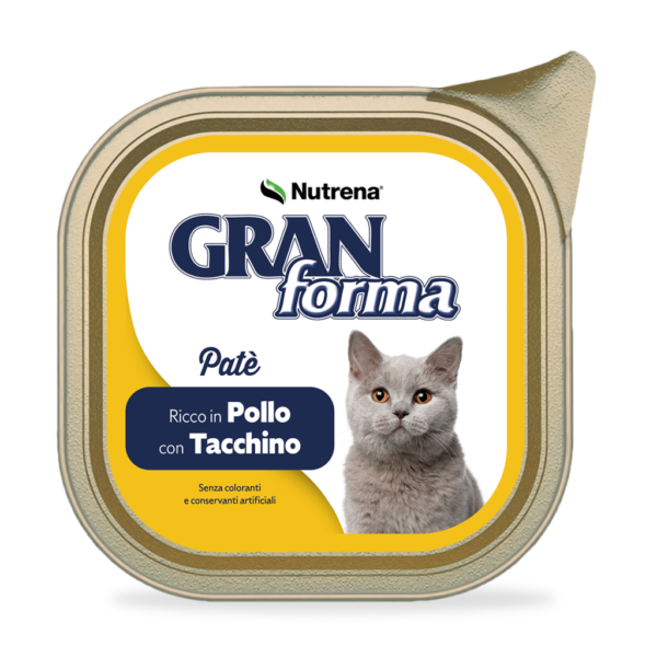 GF CAT PATE' POLLO E TACCHINO 100GR