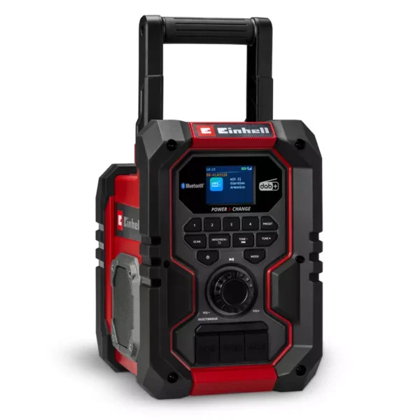 EINHELL RADIO A BATTERIA TE-CR 18 Li DAB+/FM/BT - Solo