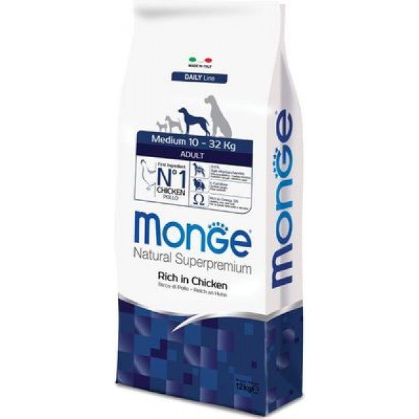 MONGE CANE MEDIUM ADULT 12KG