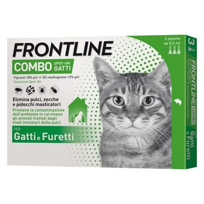FRONTLINE COMBO GATTO 3 PIPETTE 0,50ML