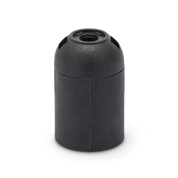PORTALAMPADA NERO E27
