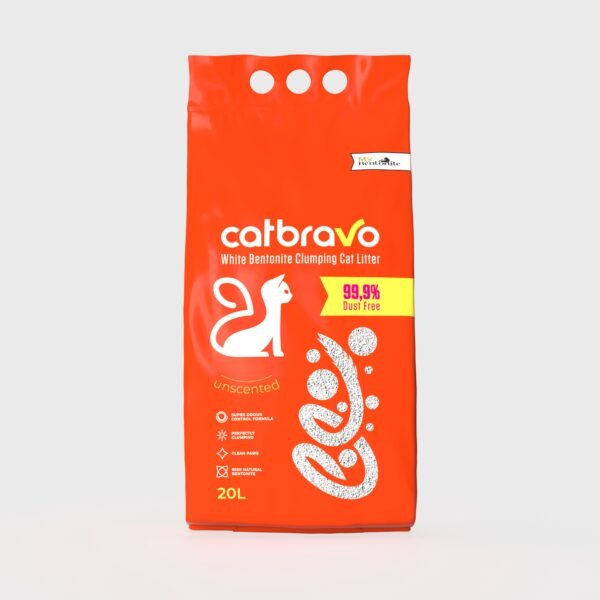 CATBRAVO NATURALE AGGL. 20LT