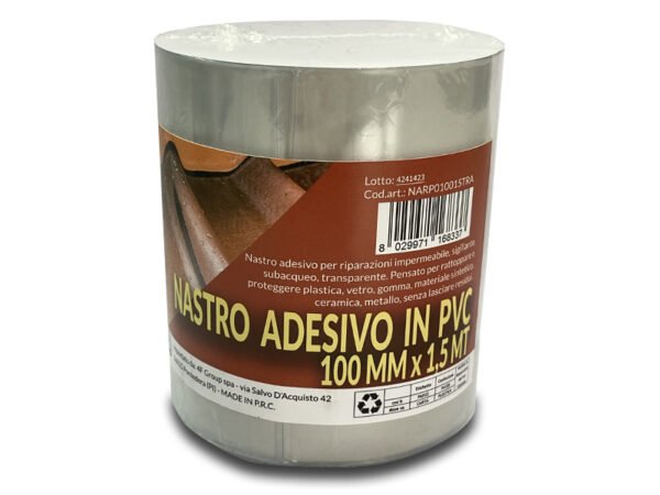 NASTRO ADESIVO PVC P/RIPARAZIONI 10x1,5MT
