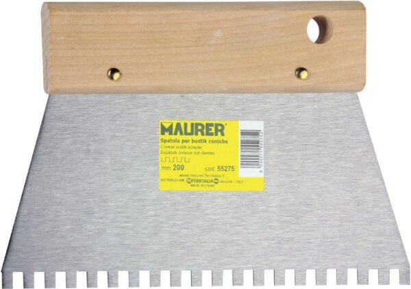 SPATOLA P/COLLANTI DENTE A GRECA 200MM