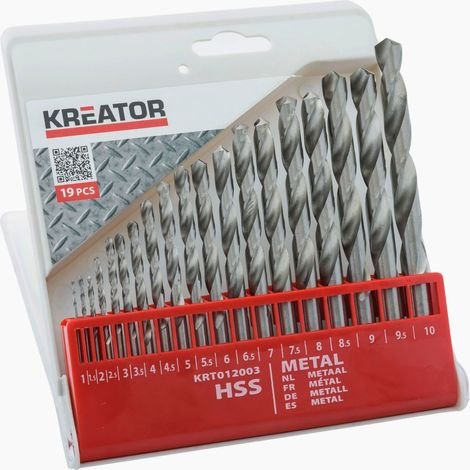 ASSORTIMENTO 19 PUNTE DA FERRO HSS MM1-10